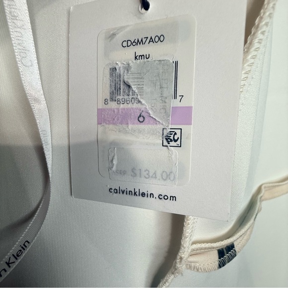 Calvin Klein Calla Lilly Sleeveless Dress with Cable & Gage Black Cardigan - Picture 8 of 12